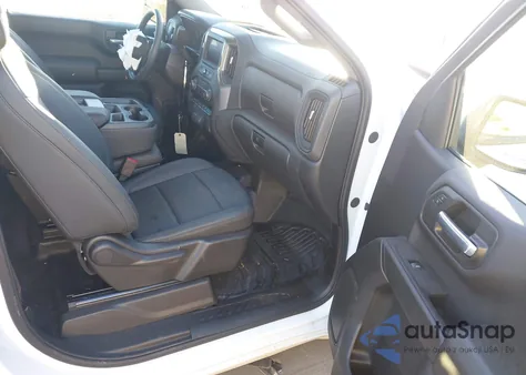 2025 Chevrolet Silverado 1500 2Wd Long Bed Wt из США, поврежденный, VIN 3GCNAAEK9SG360580